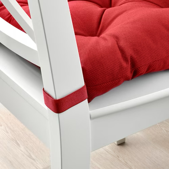 IKEA MALINDA Chair Pad, Bright Red, 16¼"X15"x3" (105.869.82) New - Picture 3 of 3